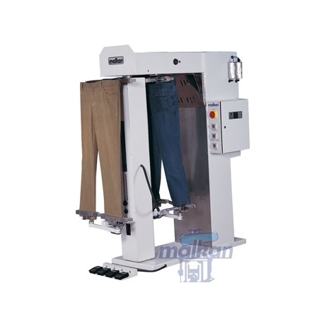 REVOLVING SYSTEM TROUSERS TOPPER WITH DOUBLE STATIONS